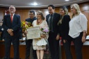 Câmara da Capital homenageia a jornalista e apresentadora Nena Martins
