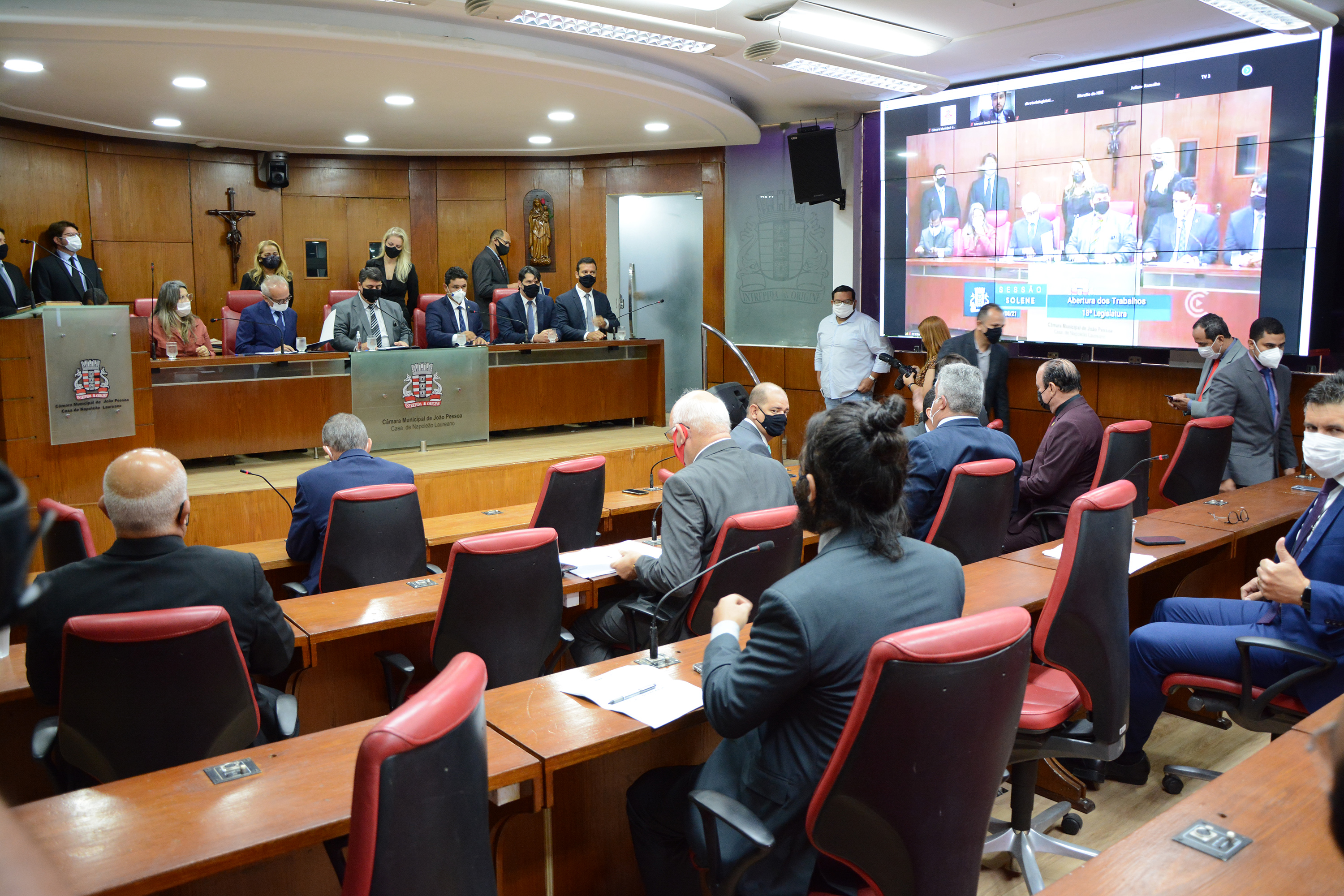 Câmara da Capital reabre oficialmente os trabalhos legislativos do segundo semestre de 2021