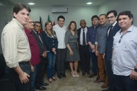 Câmara da Capital recebe visita do prefeito em exercício