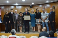 Câmara de João Pessoa concede título e medalha a presidente do TCE-PB