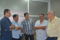 Câmara de Vereadores de JP recebe a visita do vice-prefeito de CG