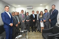CMJP recebe visita institucional do presidente do Tribunal de Justiça da Paraíba