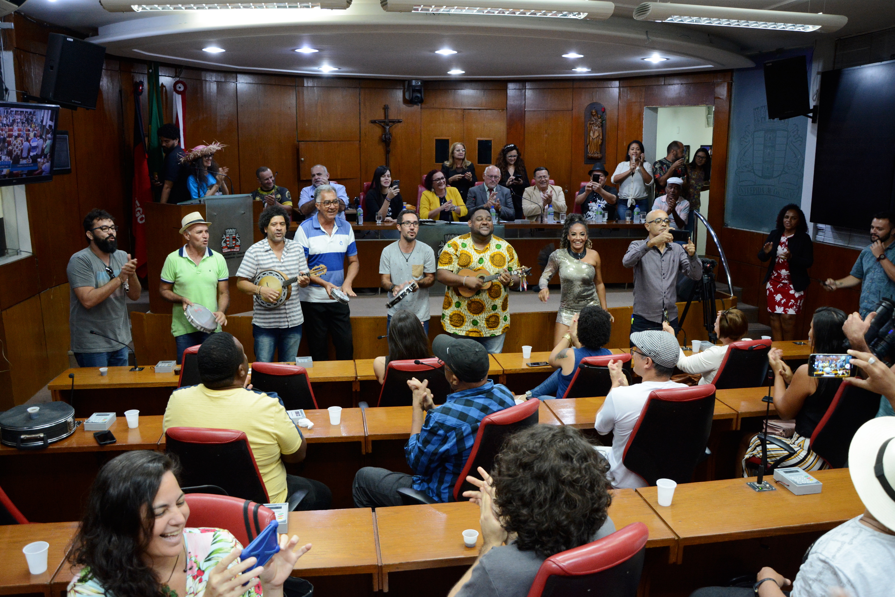 Dia Nacional do Samba foi comemorado na Câmara Municipal de João Pessoa