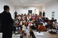 Estudantes da Escola Olivina Olívia participam do ‘Escola na Câmara’