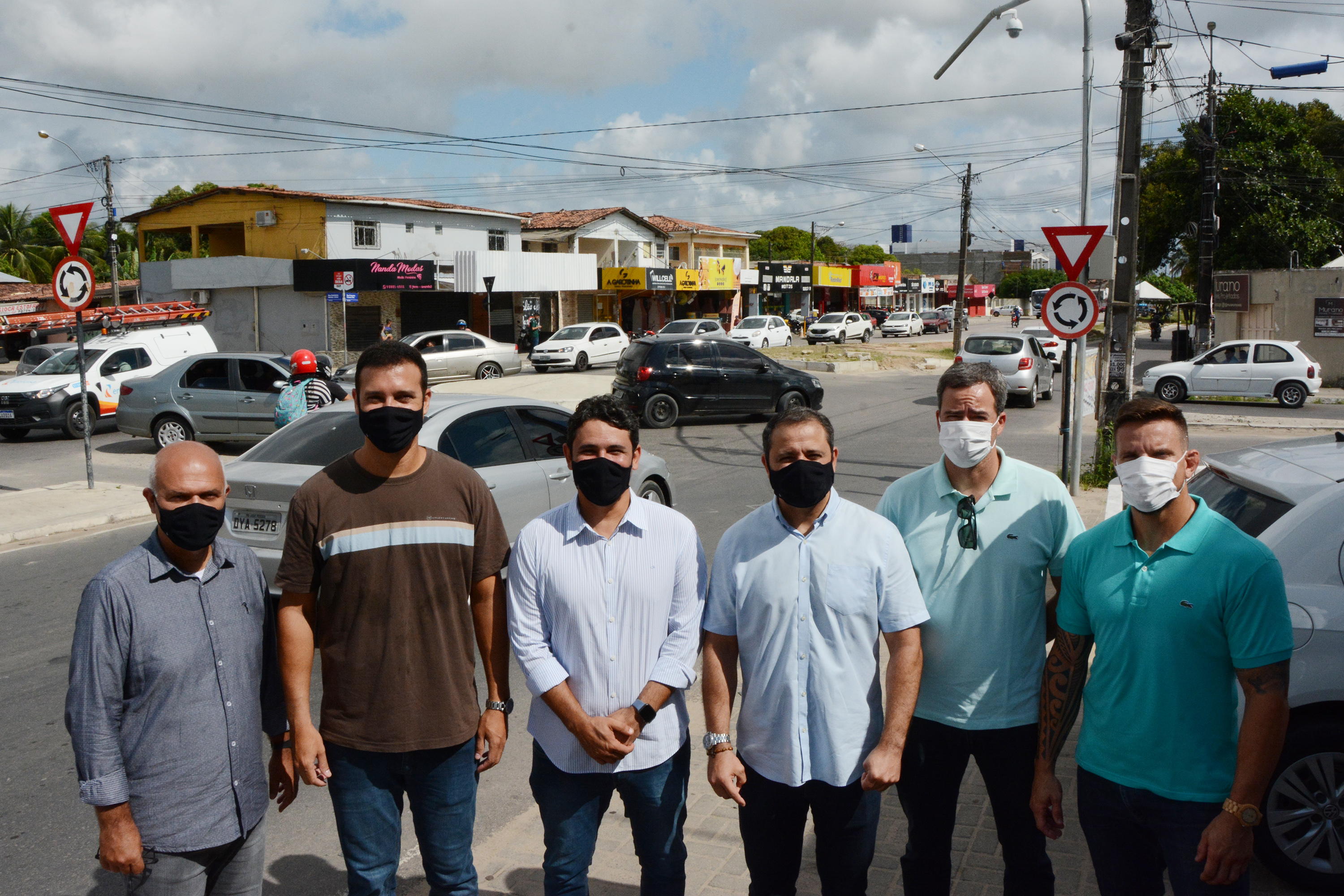 Frente da Mobilidade Urbana visita entrada do Valentina Figueiredo