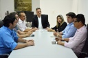 Mesa Diretora da CMJP visita prefeito e reforça harmonia entre os poderes