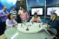 No Dia da Mulher vereadoras representam a CMJP em apresentação de programa de rádio