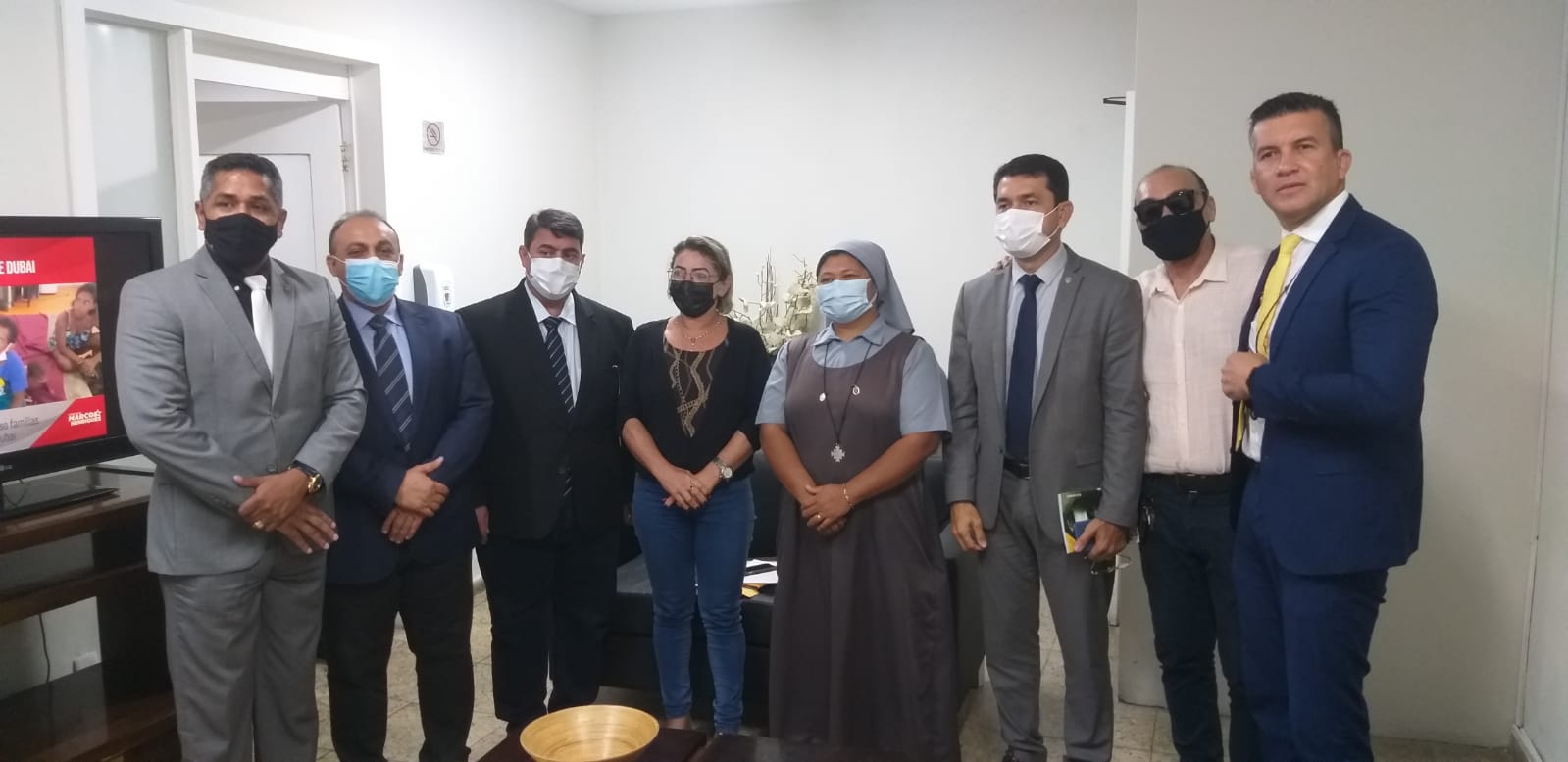 Presidente da CMJP recebe a visita de representantes da Aspan