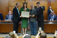 Presidente da FPF recebe cidadania pessoense em sessão solene na CMJP