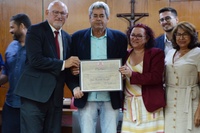 Professor universitário recebe cidadania pessoense nesta quinta-feira (12), na CMJP