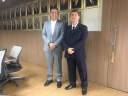 Segundo secretário da Mesa Diretora representa CMJP em visita à Câmara Municipal de Teresina