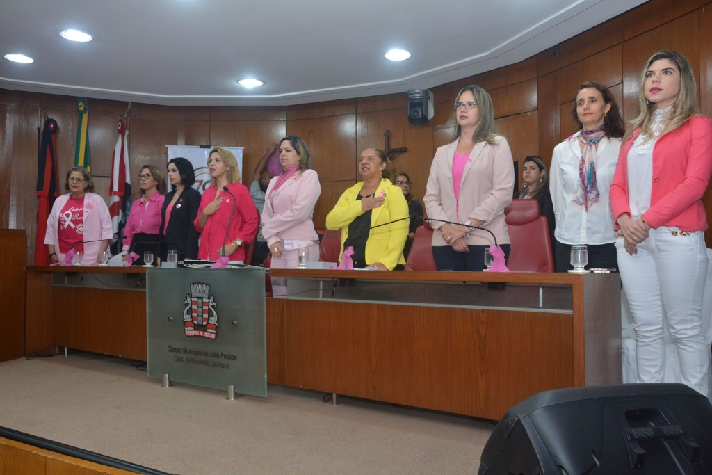 Sessão alusiva ao ‘Outubro Rosa’ reúne especialistas para debater o câncer de mama na CMJP