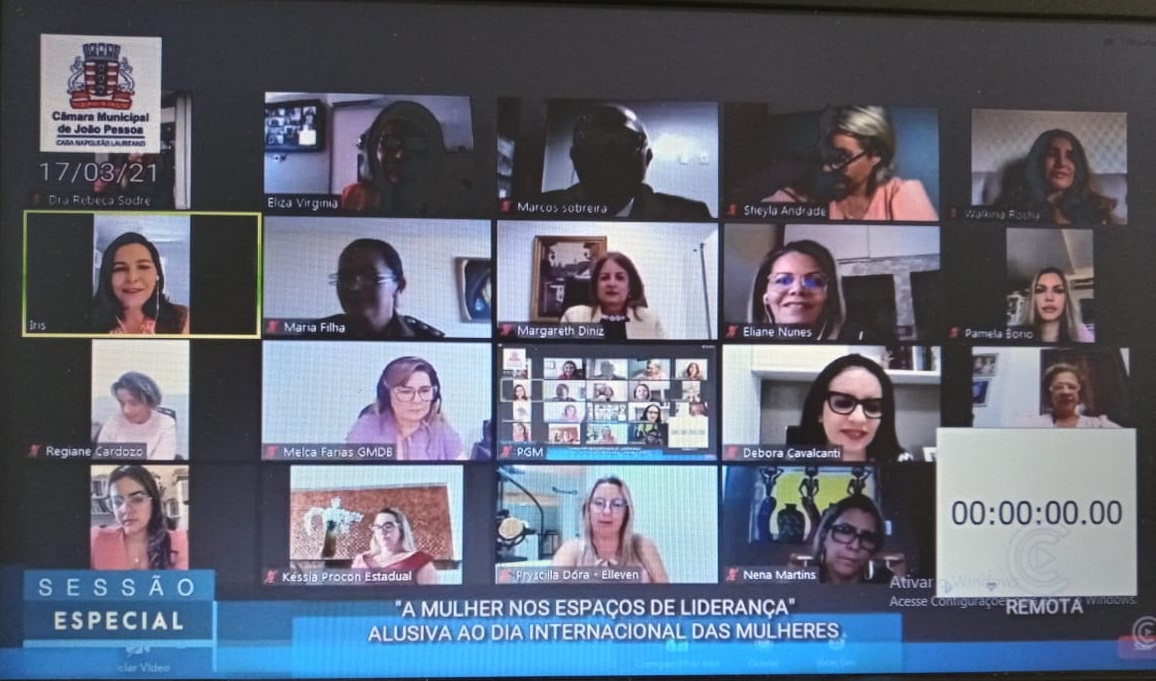 Sessão especial discute o papel da mulher nos espaços de liderança