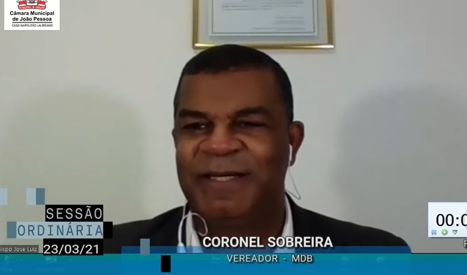 Vereador destaca Voto de Aplauso ao prefeito Cícero Lucena